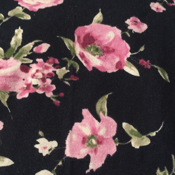 CHAPS 3X Cotton Rose Pattern Sweater with Embellished Neckline🌹 - Picture 6 of 9